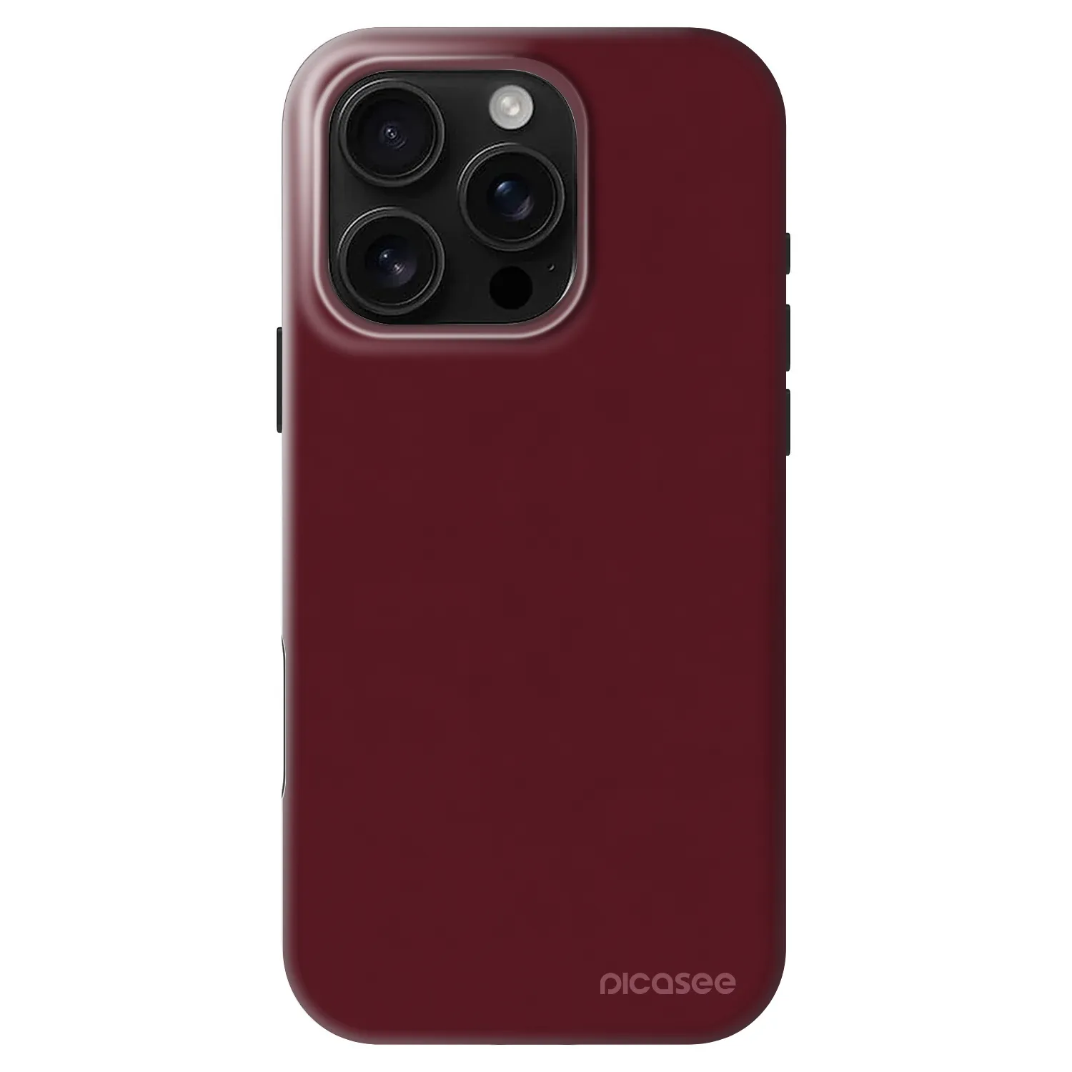 Picasee Fashion Case MagSafe za Apple iPhone 16 Pro - Burgundy red