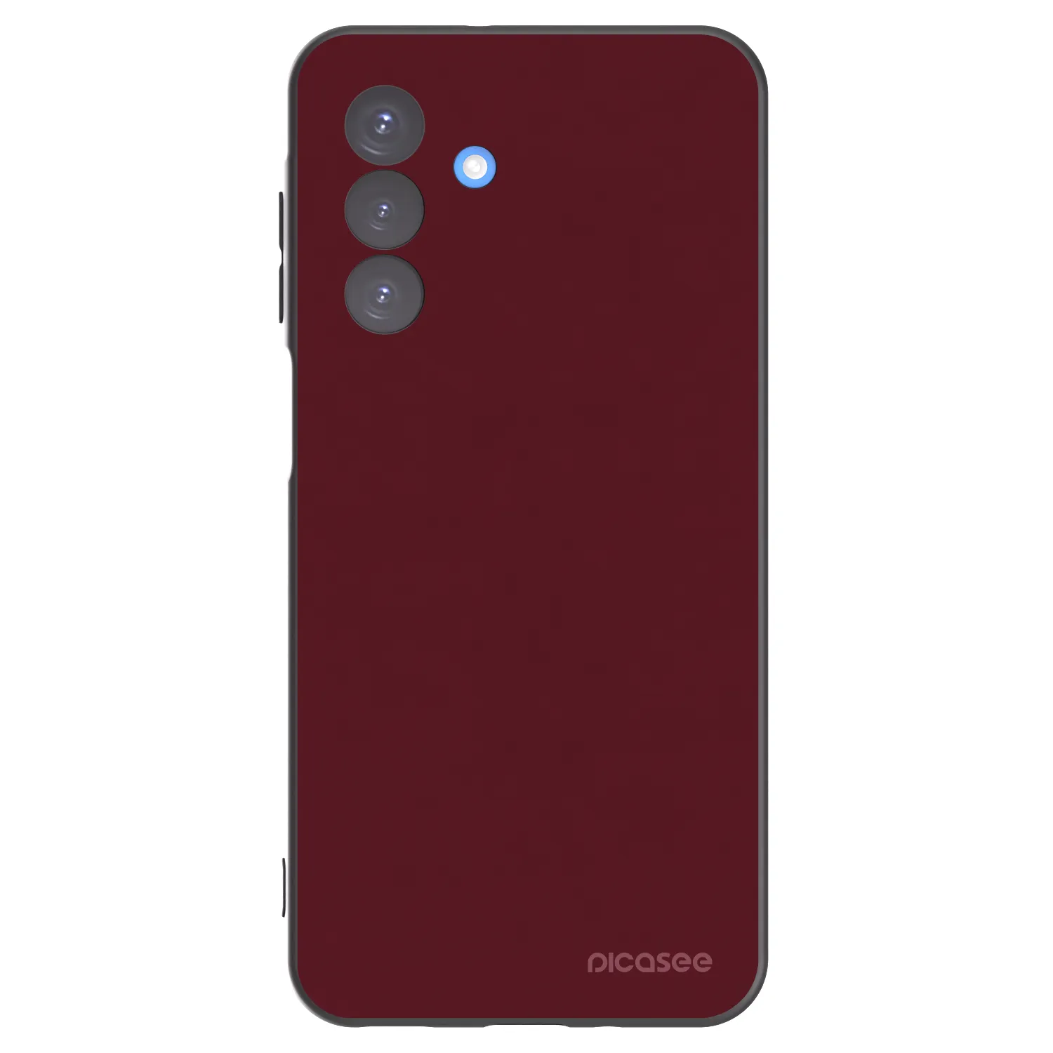 Picasee silikonski črni ovitek za Samsung Galaxy A17 5G - Burgundy red