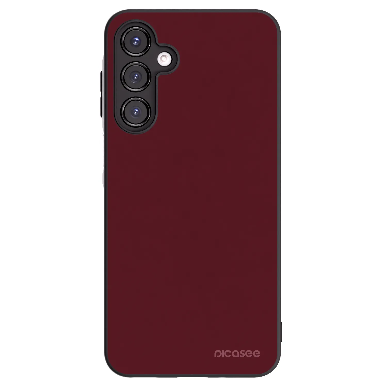 Picasee silikonski črni ovitek za Samsung Galaxy A16 4G - Burgundy red