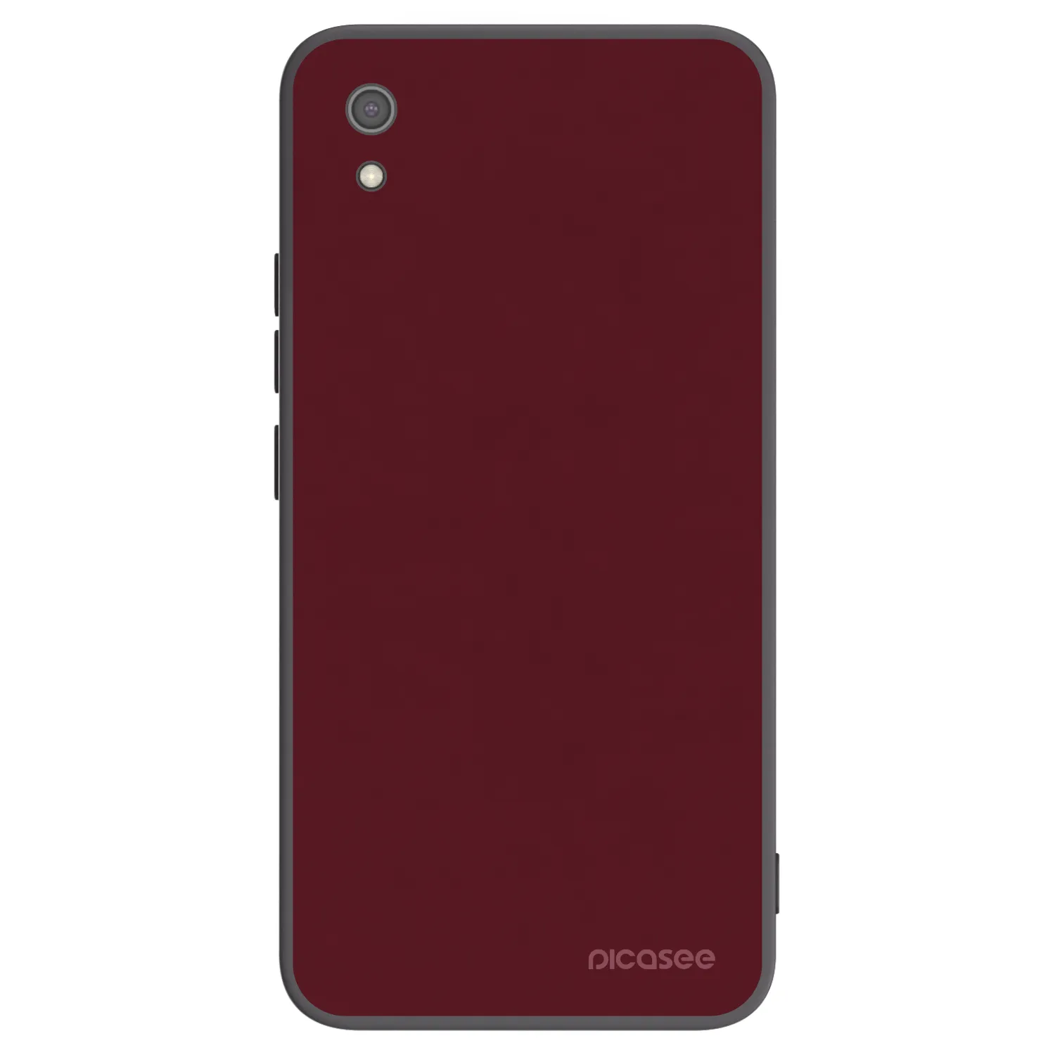 Picasee silikonski črni ovitek za Xiaomi Redmi 7A - Burgundy red