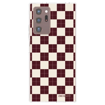 Picasee silikonski prozorni ovitek za Samsung Galaxy Note 20 Ultra - Checked Away