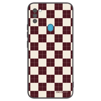 Ovitek za Samsung Galaxy M11 - Checked Away