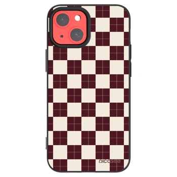 Picasee silikonski črni ovitek za Apple iPhone 13 mini - Checked Away