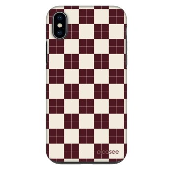 Ovitek za Apple iPhone XS Max - Checked Away