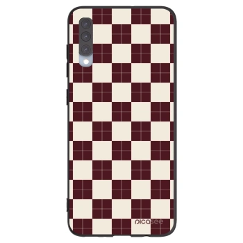 Picasee silikonski črni ovitek za Samsung Galaxy A70 A705F - Checked Away