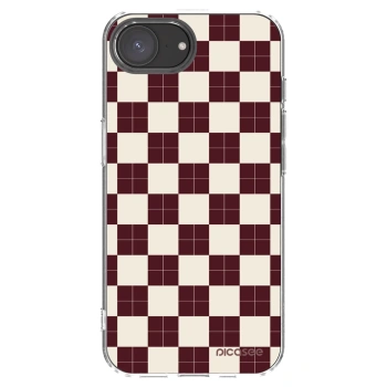 Picasee silikonski prozorni ovitek za Apple iPhone 17e - Checked Away