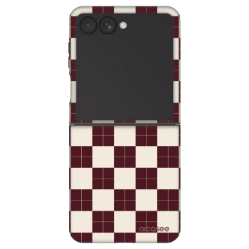 Ovitek za Samsung Galaxy Z Flip7 5G - Checked Away