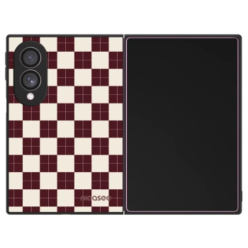 Ovitek za Samsung Galaxy Z Fold8 5G - Checked Away