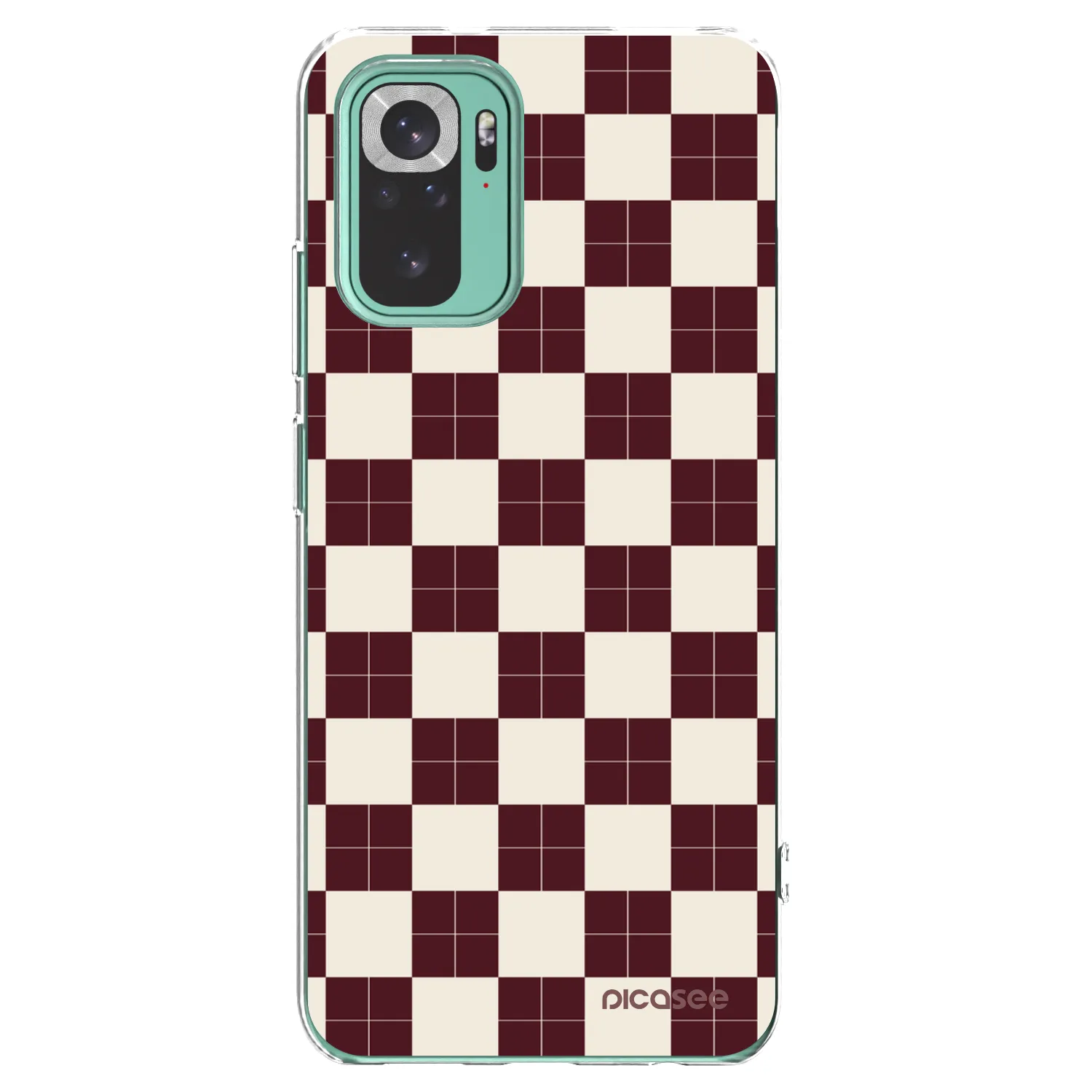 Picasee silikonski prozorni ovitek za Xiaomi Redmi Note 10 Pro - Checked Away