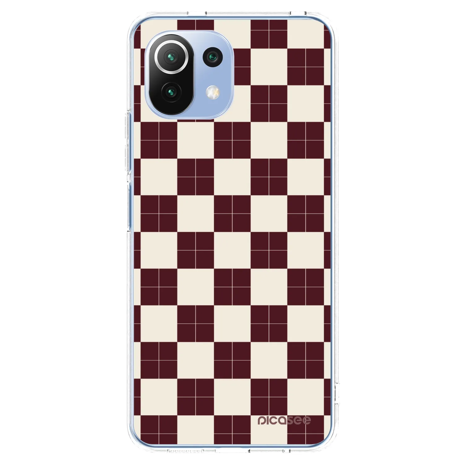 Picasee silikonski prozorni ovitek za Xiaomi Mi 11 Lite - Checked Away