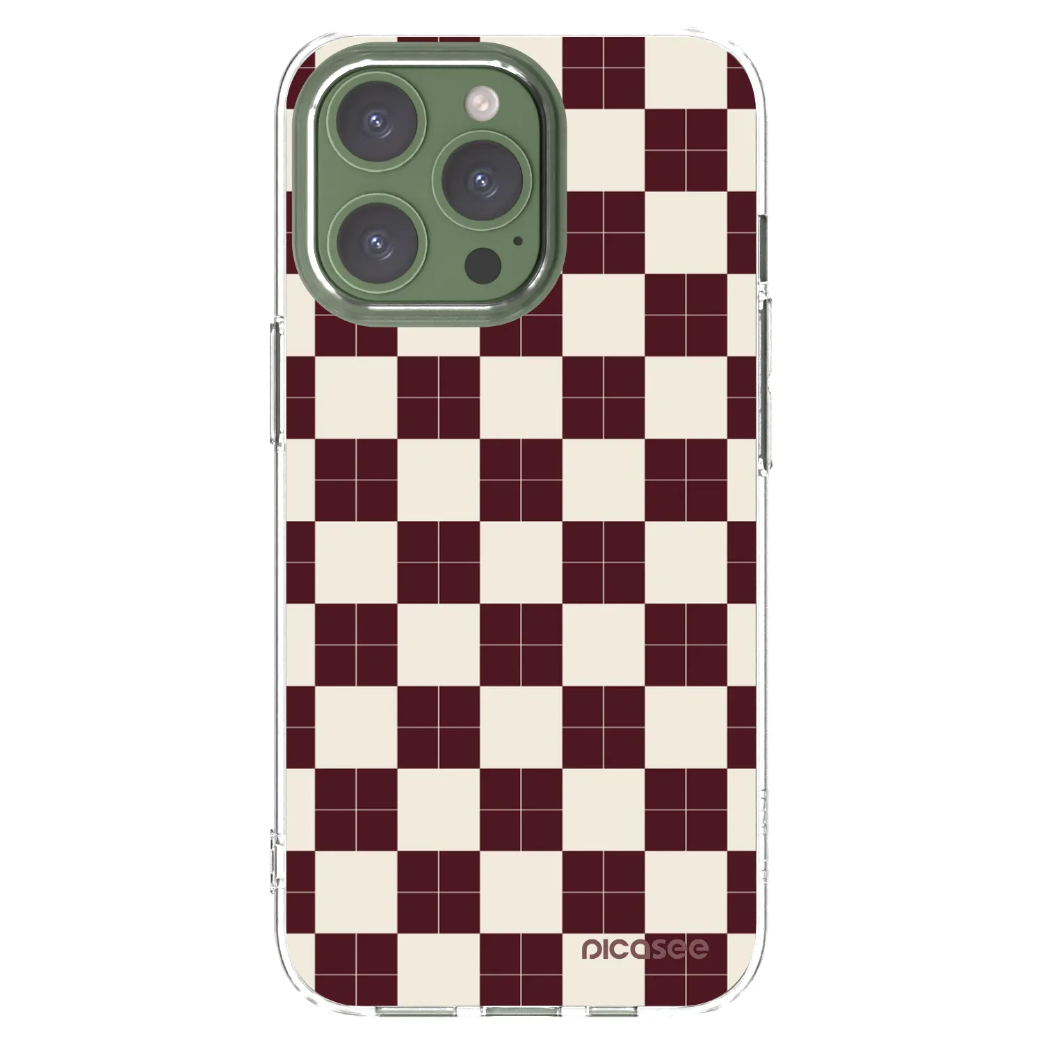 Picasee silikonski prozorni ovitek za Apple iPhone 13 Pro - Checked Away
