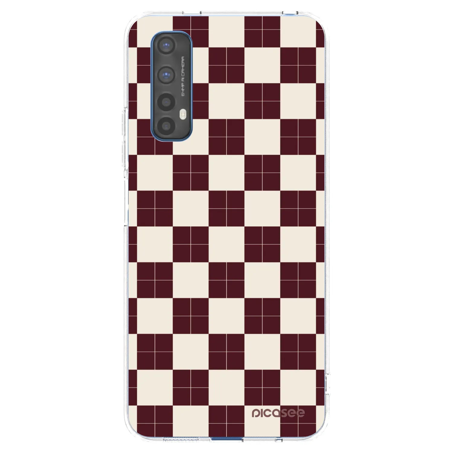 Picasee silikonski prozorni ovitek za Realme 7 - Checked Away