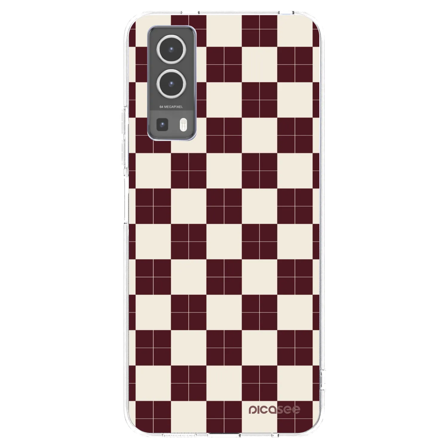 Picasee silikonski prozorni ovitek za Vivo Y72 5G - Checked Away