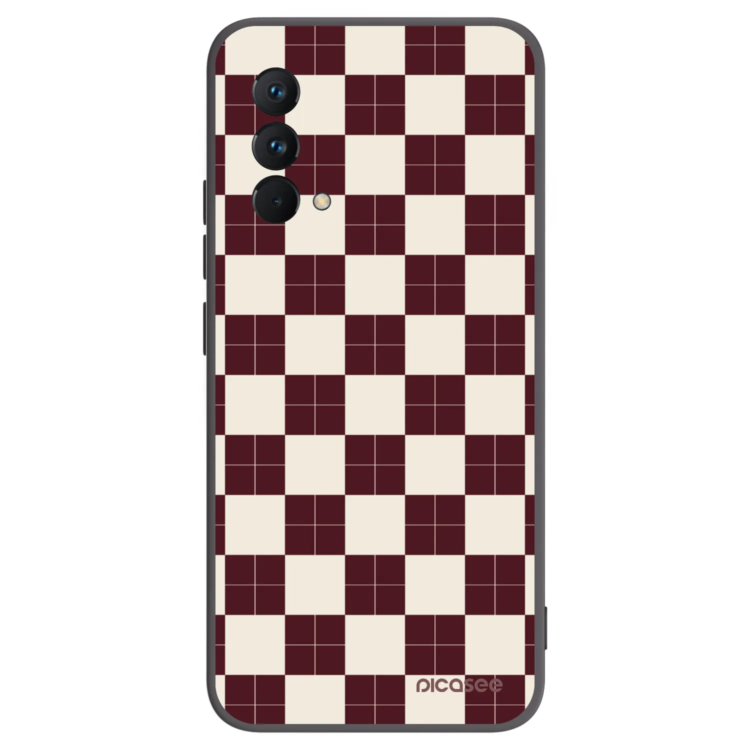 Picasee silikonski črni ovitek za Realme GT Master Edition 5G - Checked Away