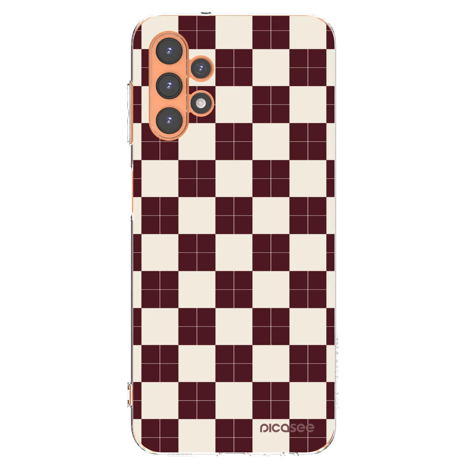 Picasee silikonski prozorni ovitek za Samsung Galaxy A13 4G A135 - Checked Away