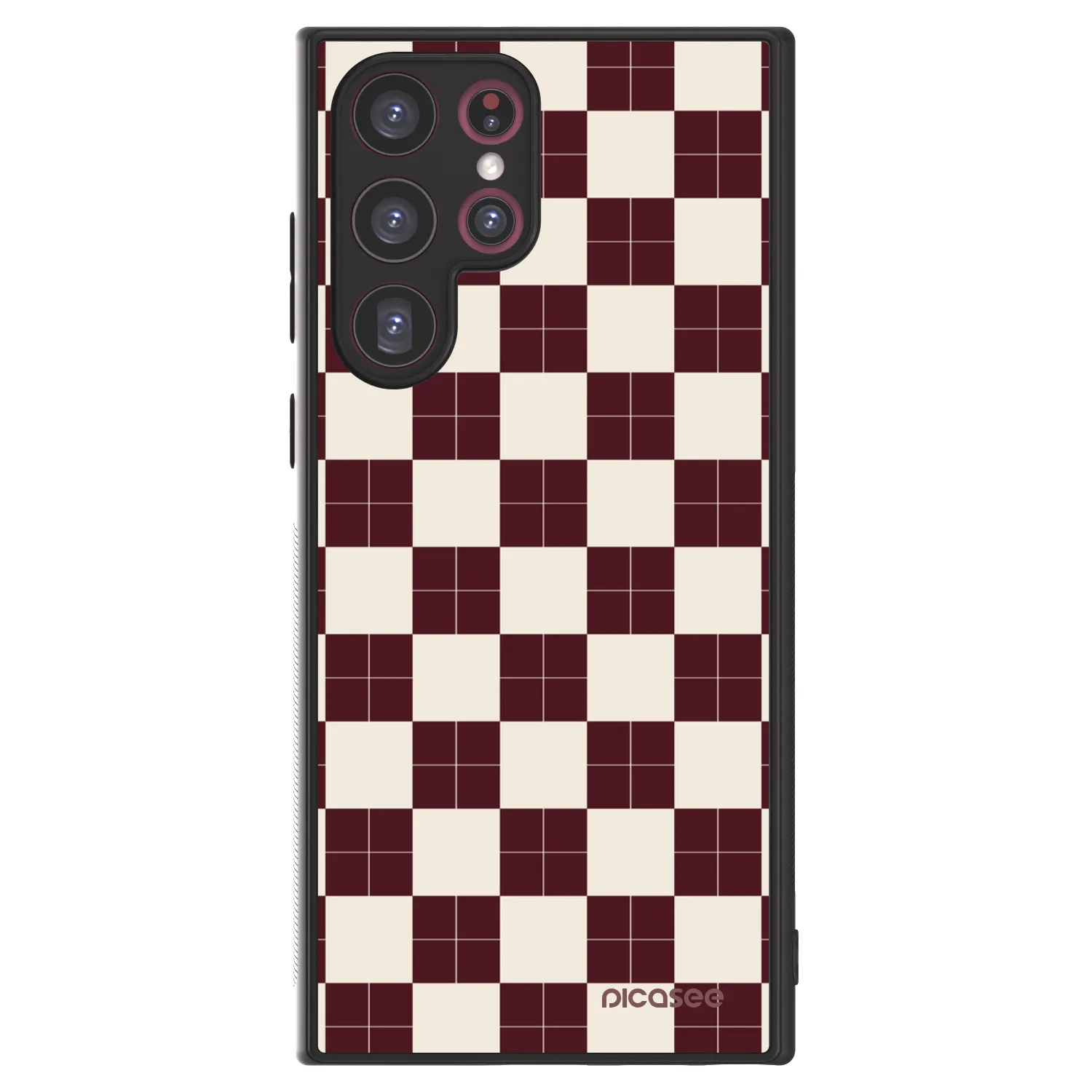 Picasee ULTIMATE CASE PowerShare za Samsung Galaxy S22 Ultra 5G - Checked Away