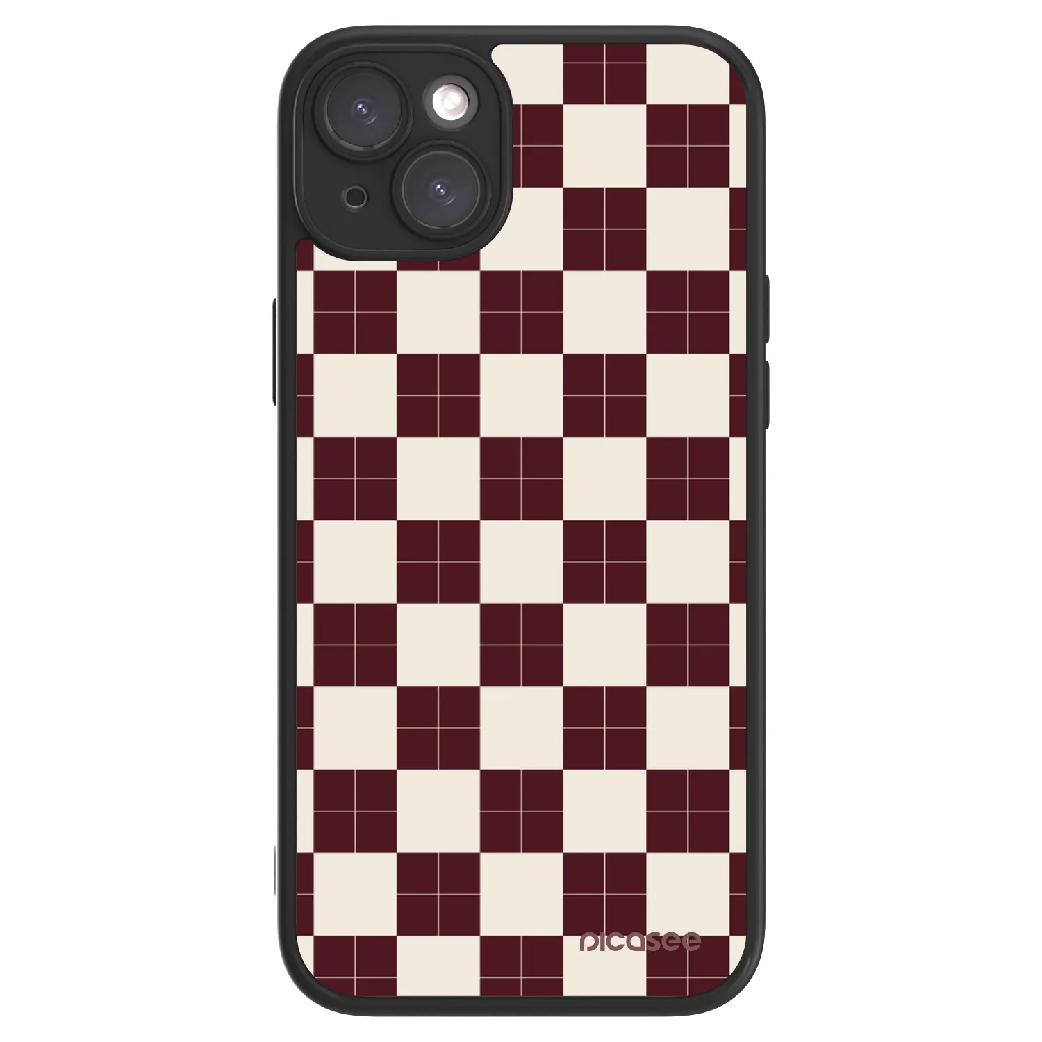 Picasee ULTIMATE CASE za Apple iPhone 15 Plus - Checked Away