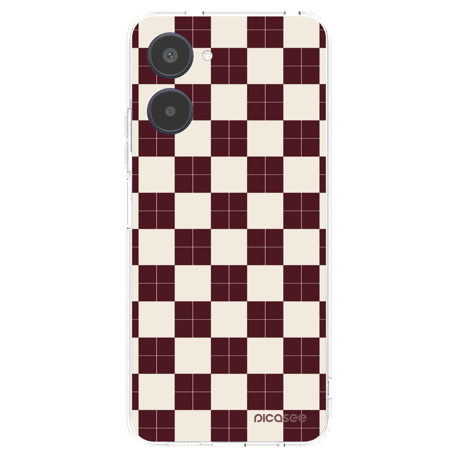 Picasee silikonski prozorni ovitek za Realme 10 4G - Checked Away