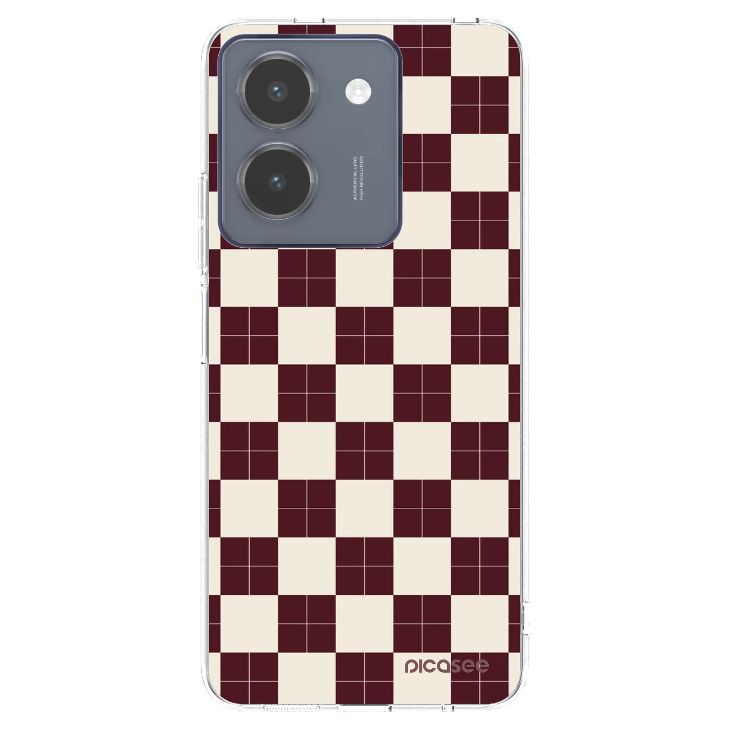 Picasee silikonski prozorni ovitek za Vivo Y36 4G - Checked Away
