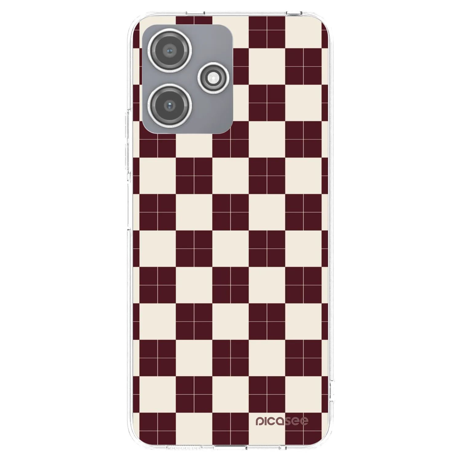 Picasee silikonski prozorni ovitek za Xiaomi Redmi 12 5G - Checked Away