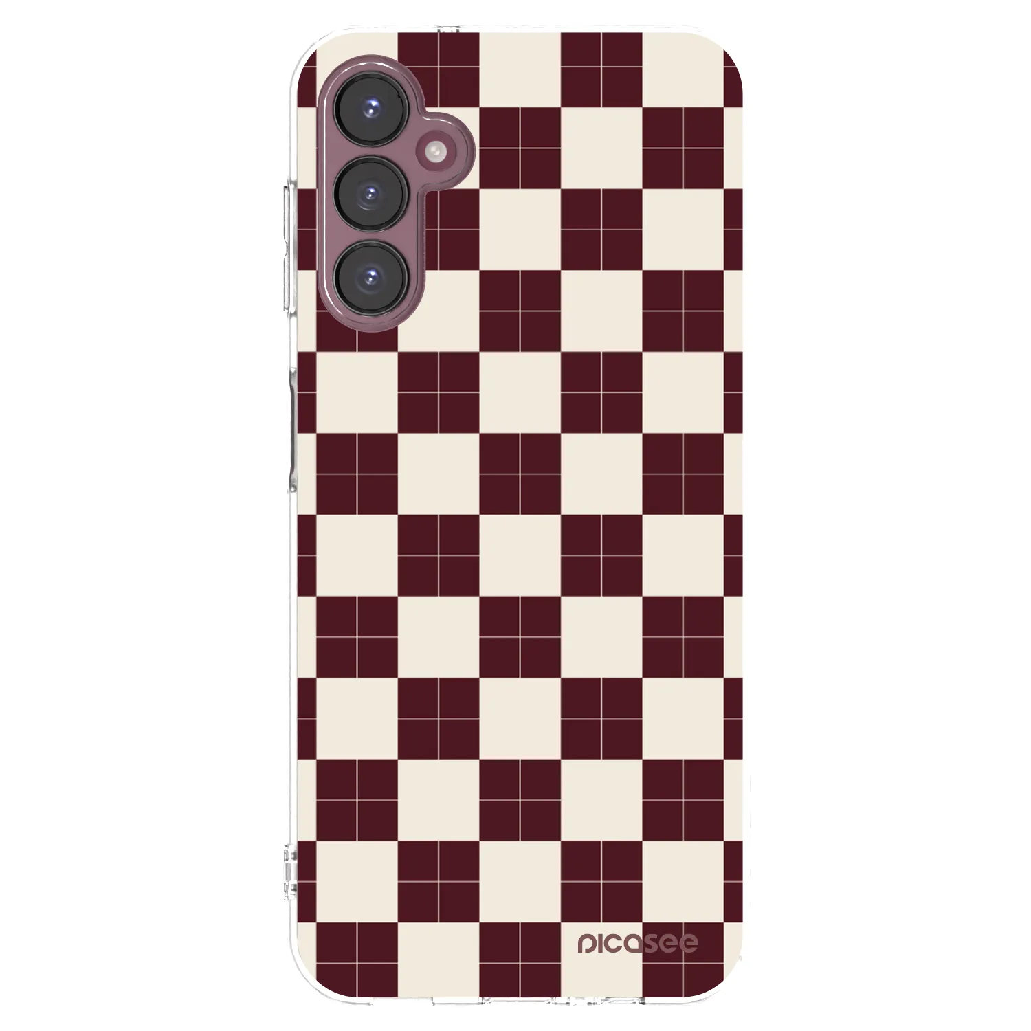Picasee silikonski prozorni ovitek za Samsung Galaxy A05s A057G - Checked Away