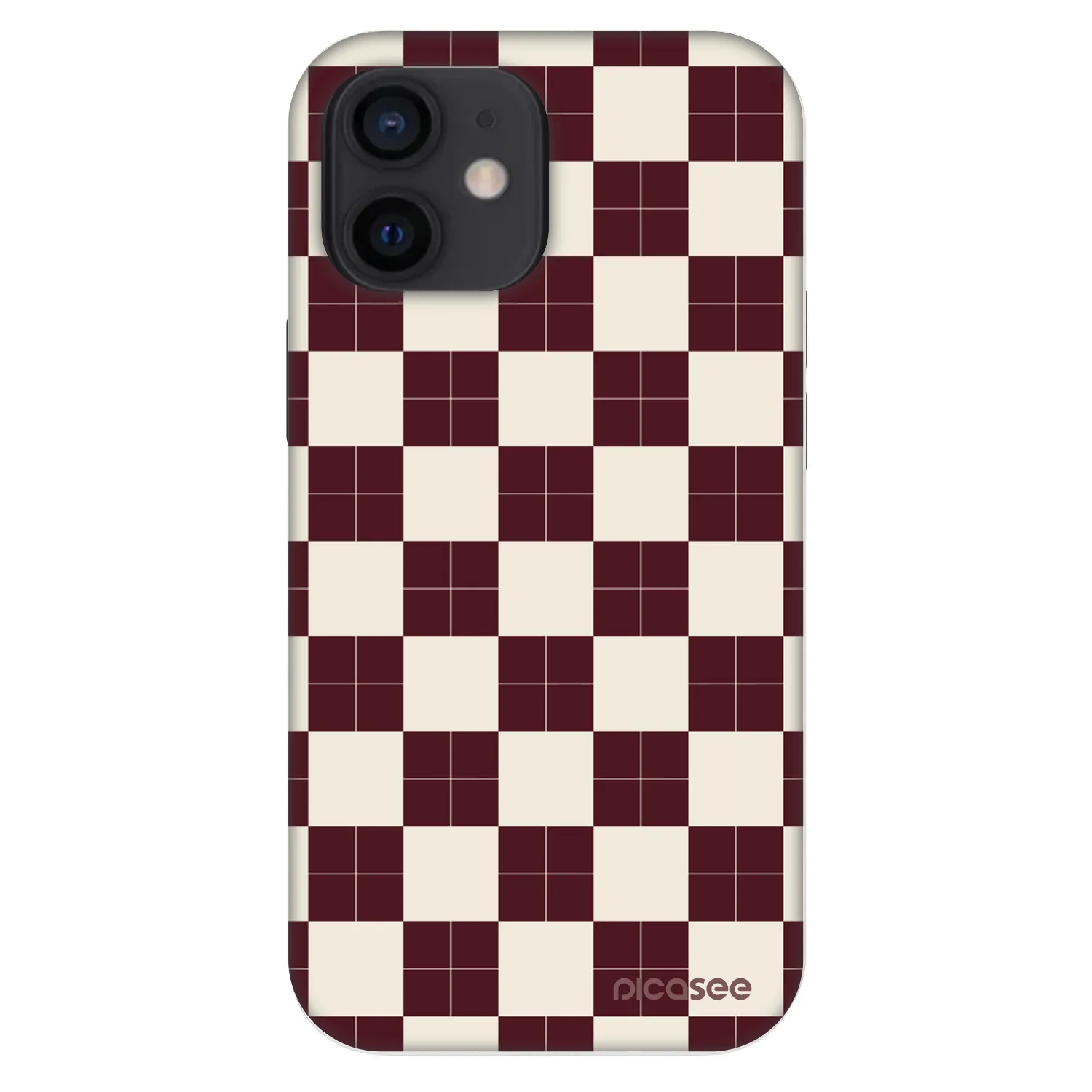 Picasee Fashion Case za Apple iPhone 12 mini - Checked Away