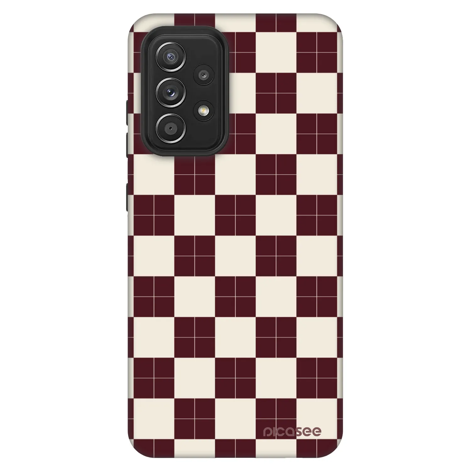 Picasee Fashion Case za Samsung Galaxy A52 5G A525F - Checked Away