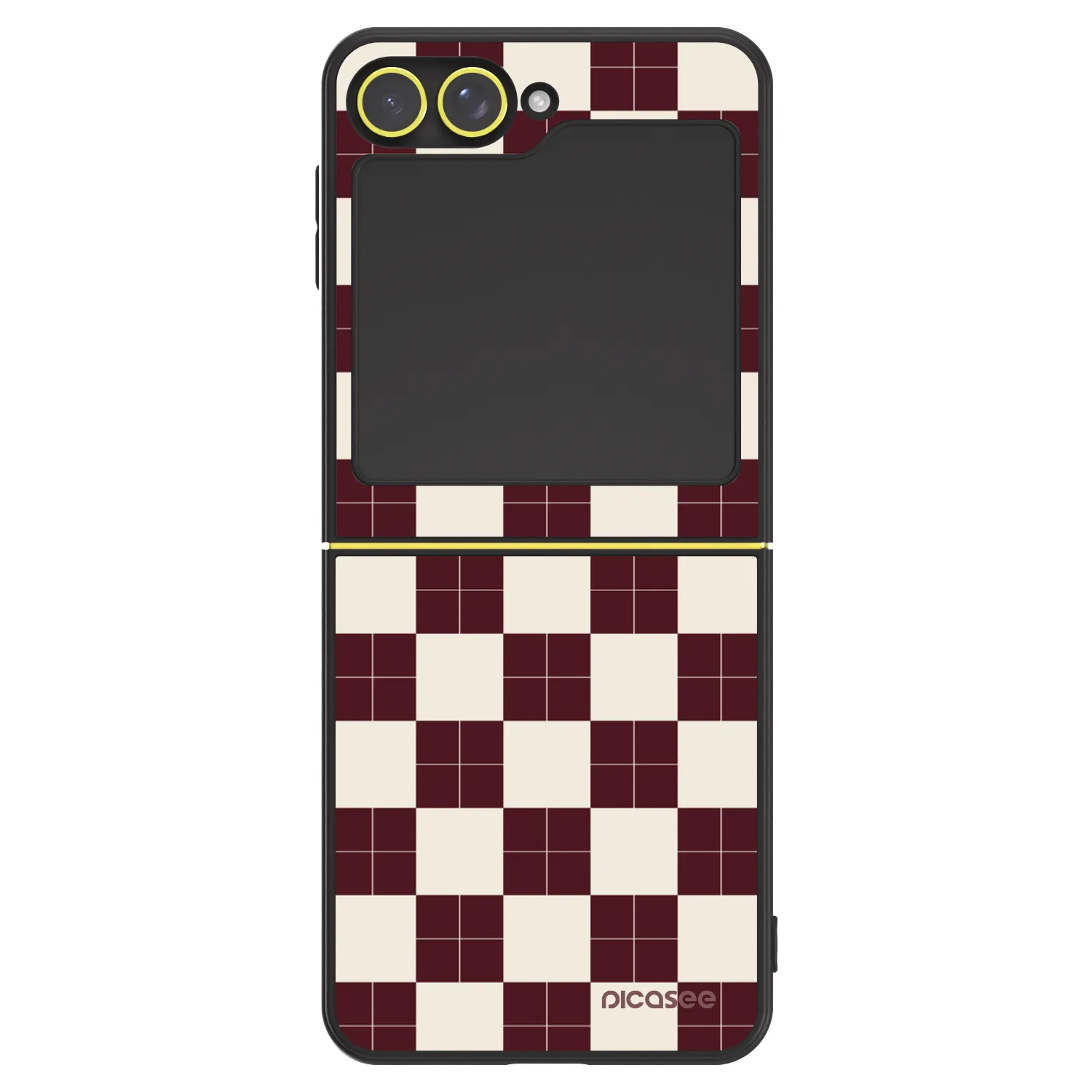 Picasee ULTIMATE CASE za Samsung Galaxy Z Flip7 FE 5G - Checked Away