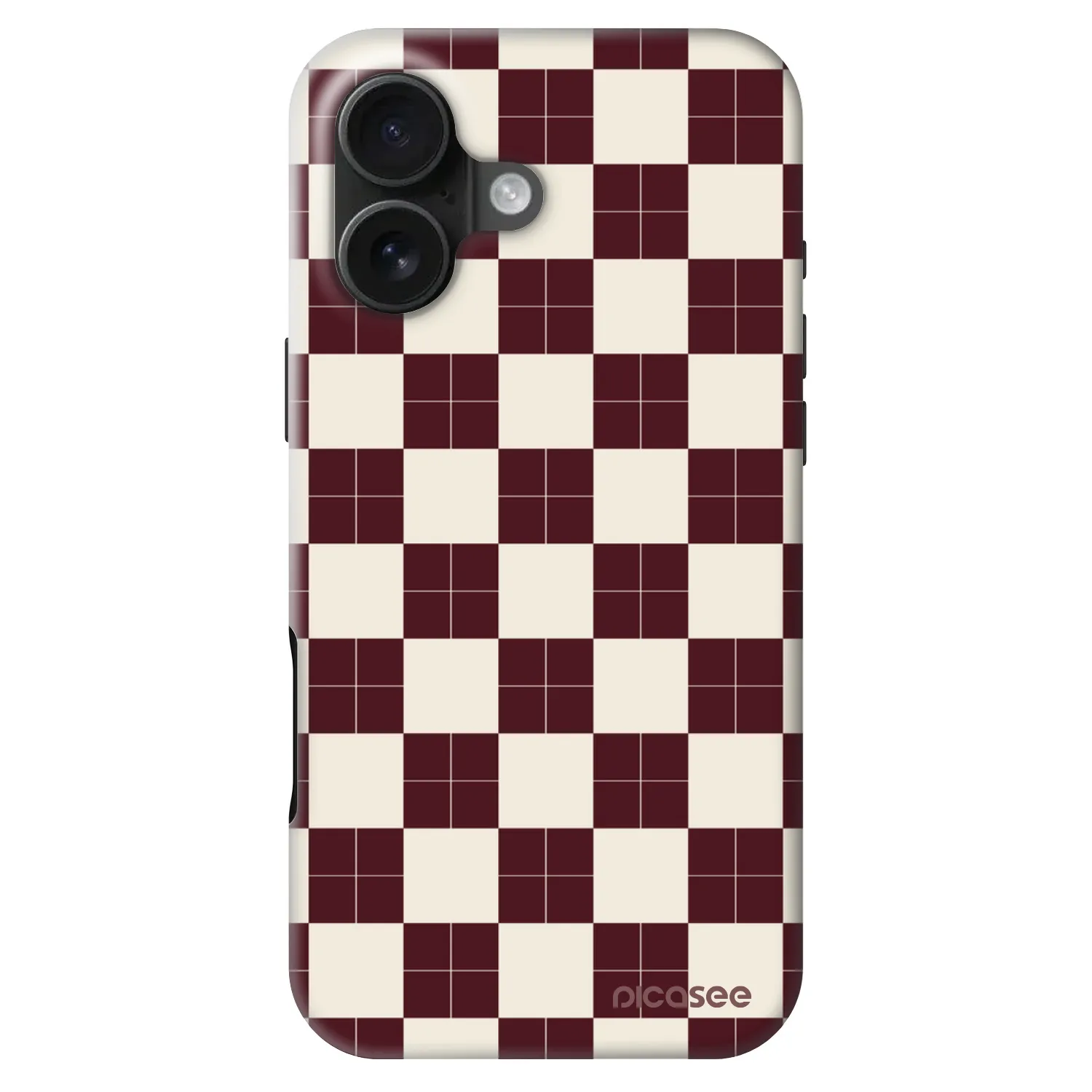 Picasee Fashion Case MagSafe za Apple iPhone 16 - Checked Away