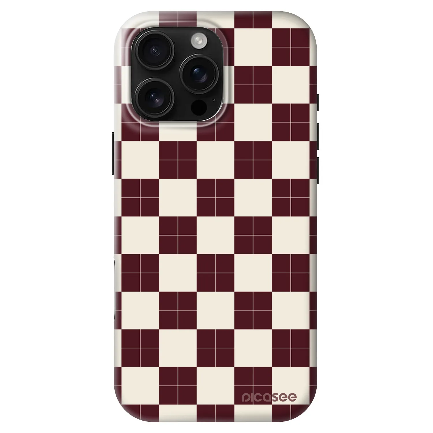 Picasee Fashion Case MagSafe za Apple iPhone 16 Pro Max - Checked Away