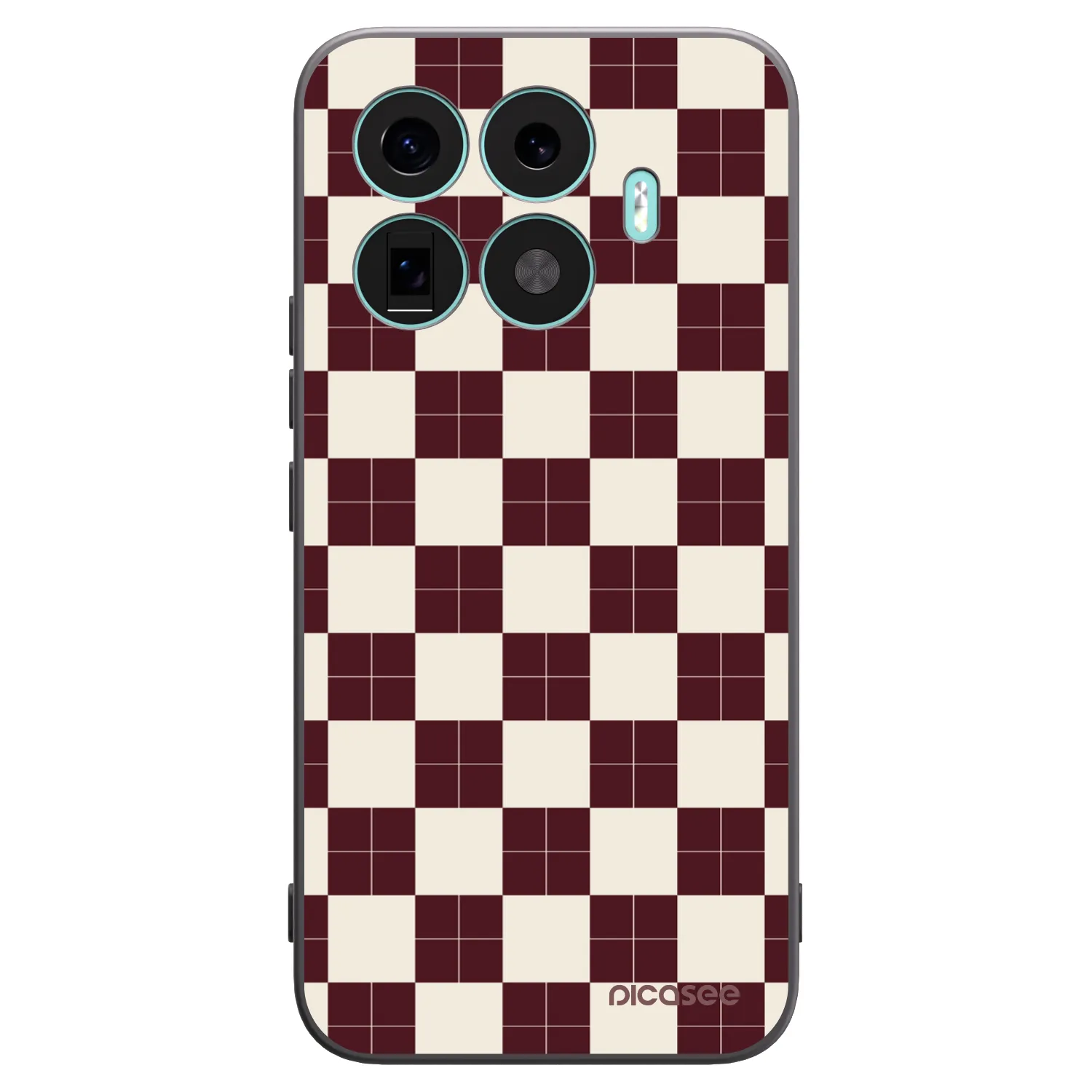 Picasee silikonski črni ovitek za Xiaomi 17T Pro - Checked Away