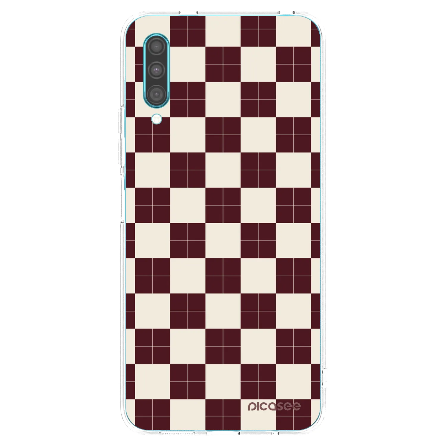Picasee silikonski prozorni ovitek za Samsung Galaxy A30s A307F - Checked Away