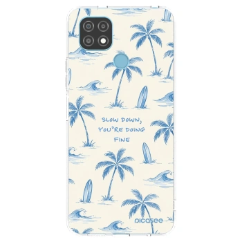 Picasee silikonski prozorni ovitek za Realme C21 - Slow Tide
