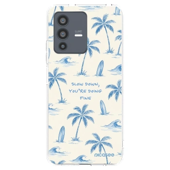 Picasee silikonski prozorni ovitek za Vivo V23 5G - Slow Tide
