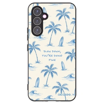 Picasee silikonski črni ovitek za Samsung Galaxy A54 5G A546B - Slow Tide
