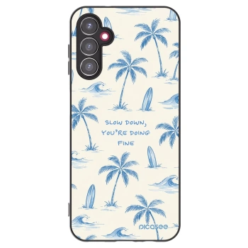 Picasee silikonski črni ovitek za Samsung Galaxy A14 5G A146P - Slow Tide