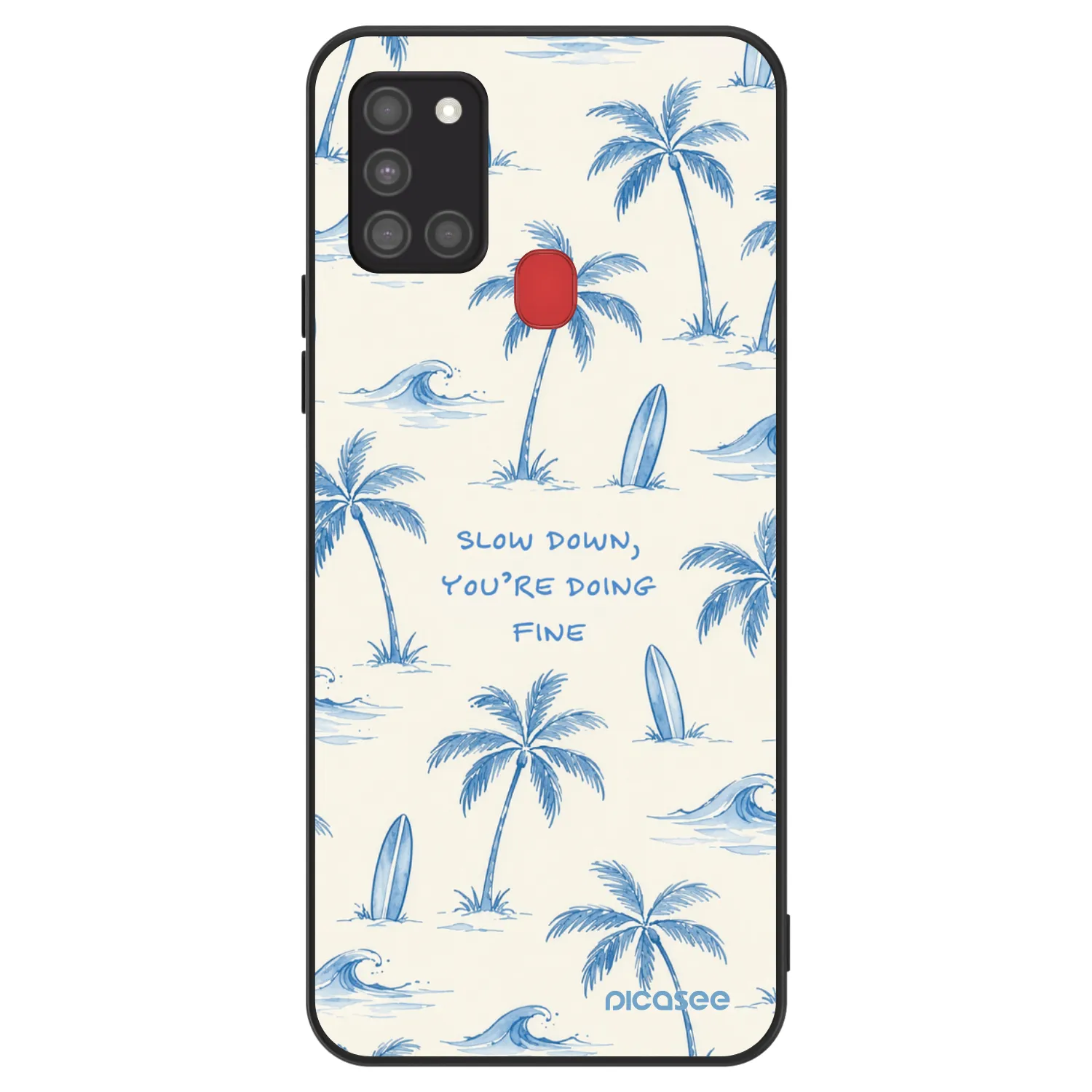 Picasee ULTIMATE CASE za Samsung Galaxy A21s - Slow Tide
