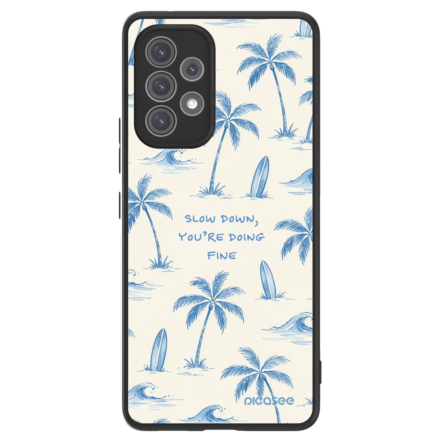 Picasee ULTIMATE CASE za Samsung Galaxy A52 5G A525F - Slow Tide