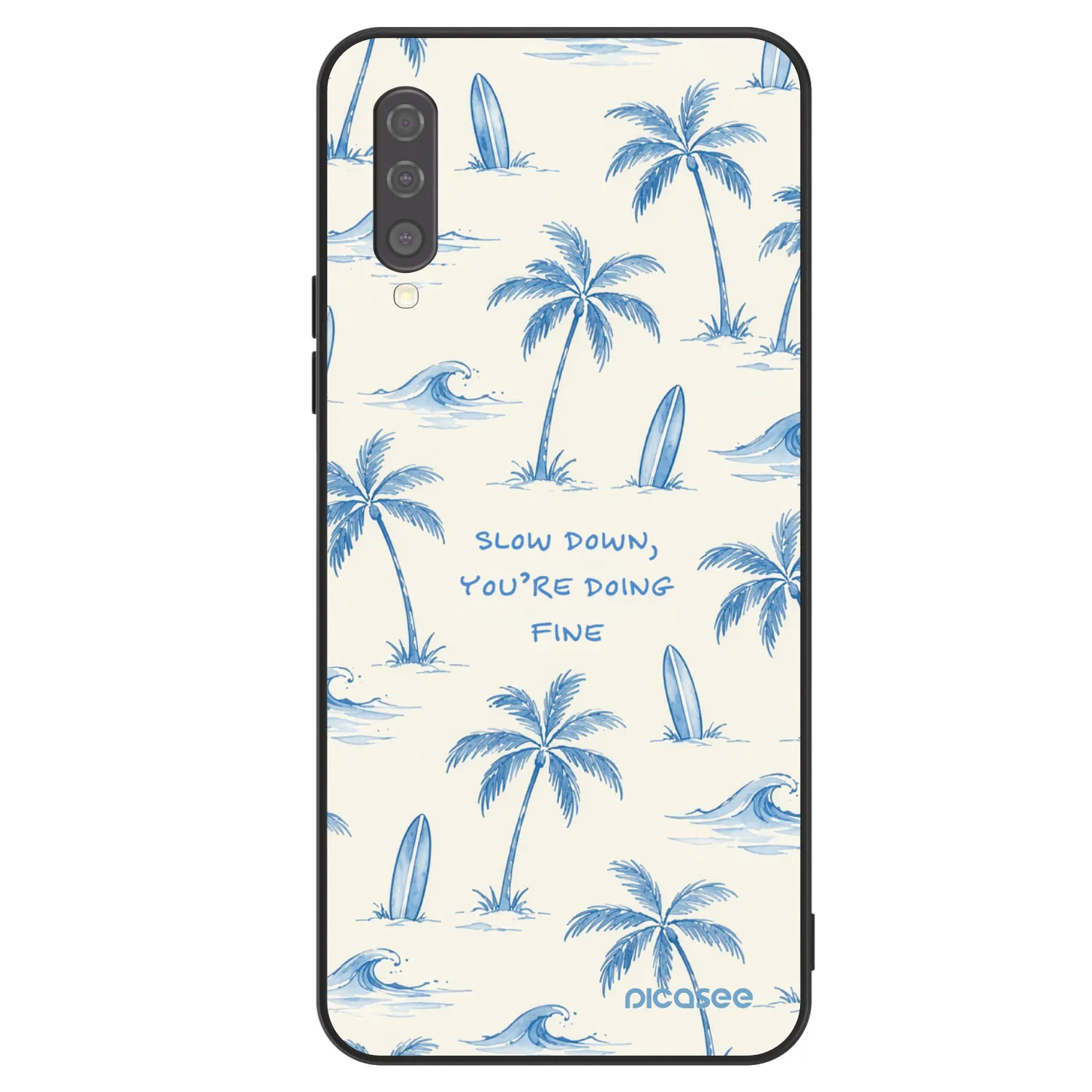 Picasee ULTIMATE CASE za Samsung Galaxy A50 A505F - Slow Tide