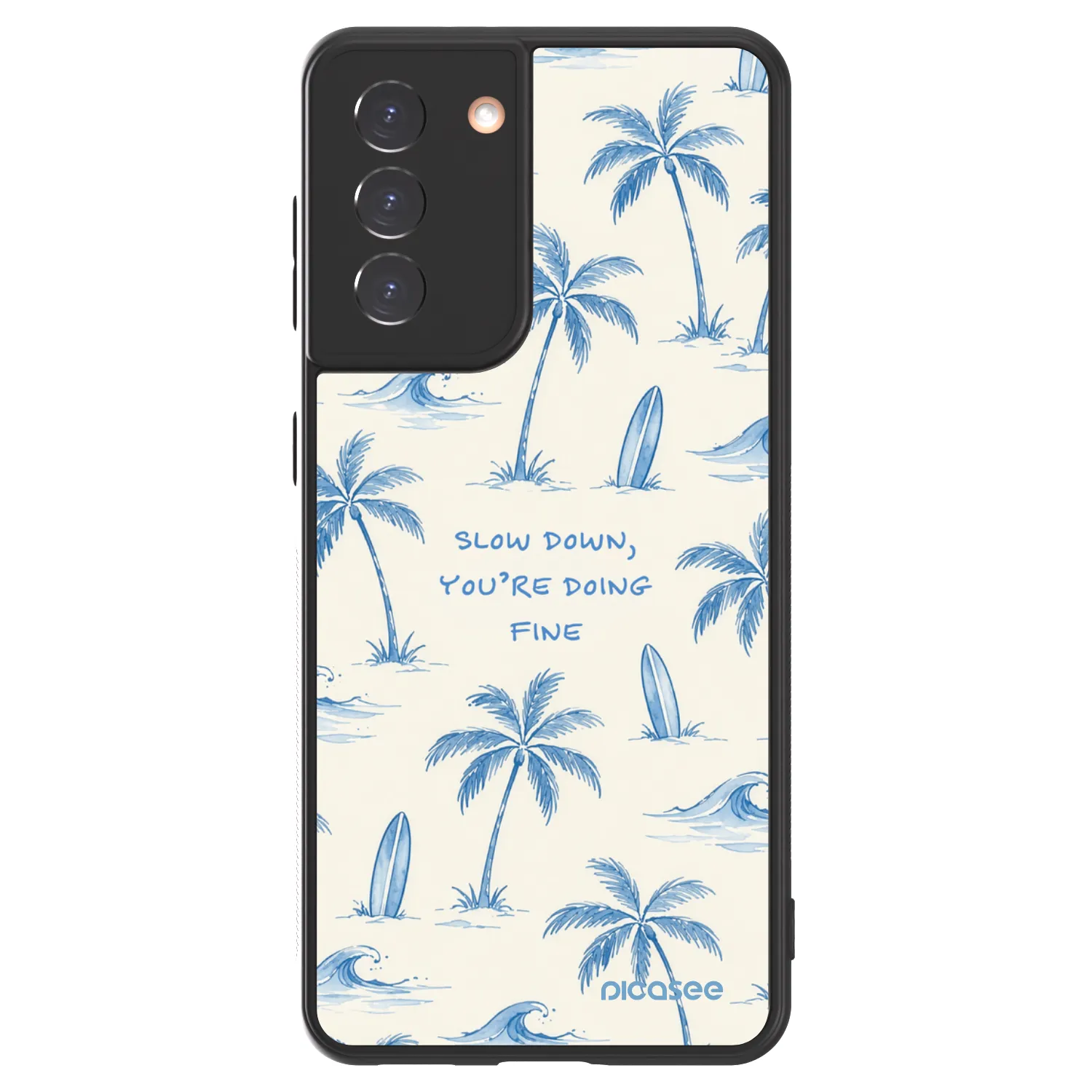 Picasee ULTIMATE CASE za Samsung Galaxy S21 5G G991B - Slow Tide
