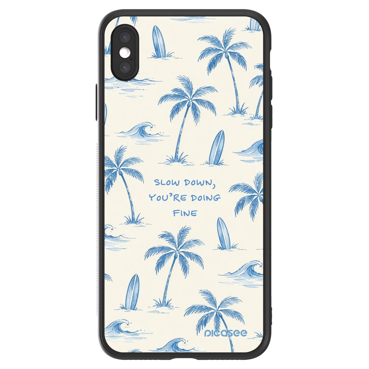 Picasee ULTIMATE CASE za Apple iPhone XS Max - Slow Tide