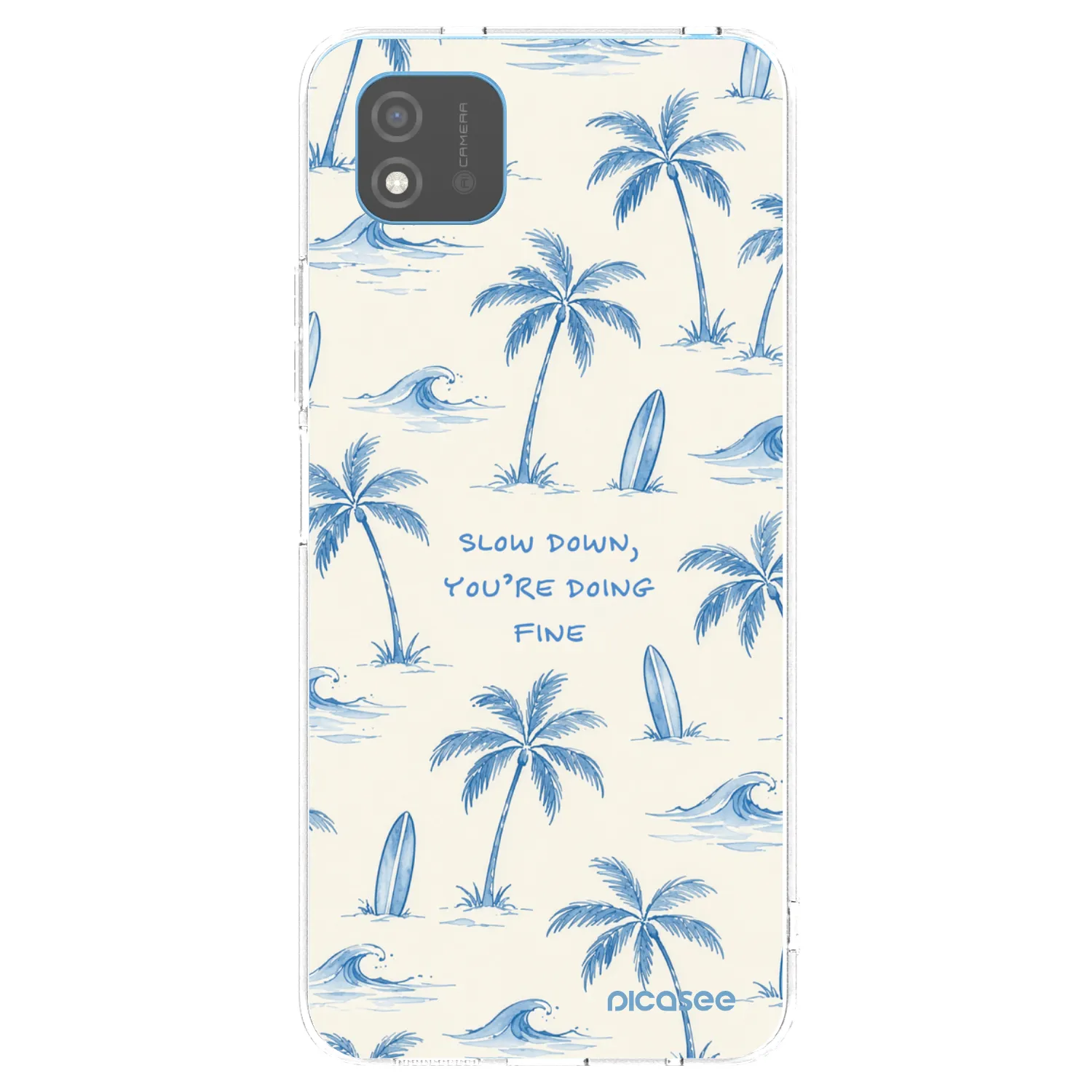 Picasee silikonski prozorni ovitek za Realme C11 (2021) - Slow Tide
