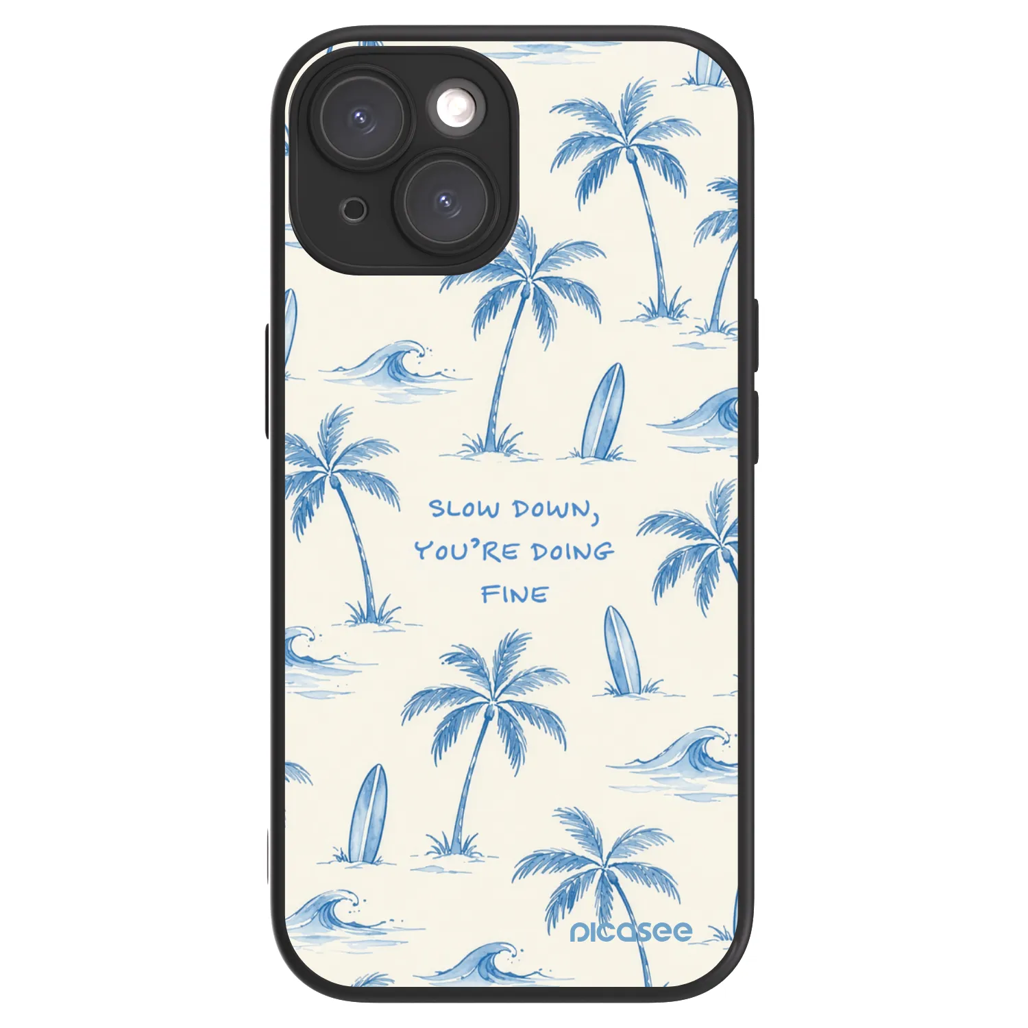Picasee ULTIMATE CASE MagSafe za Apple iPhone 15 - Slow Tide