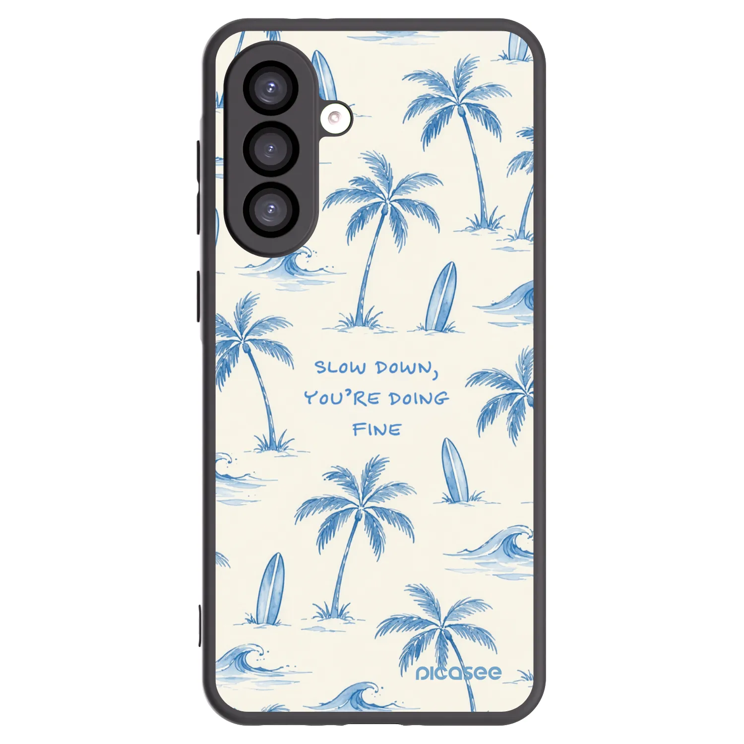 Picasee silikonski črni ovitek za Samsung Galaxy A26 5G A266B - Slow Tide