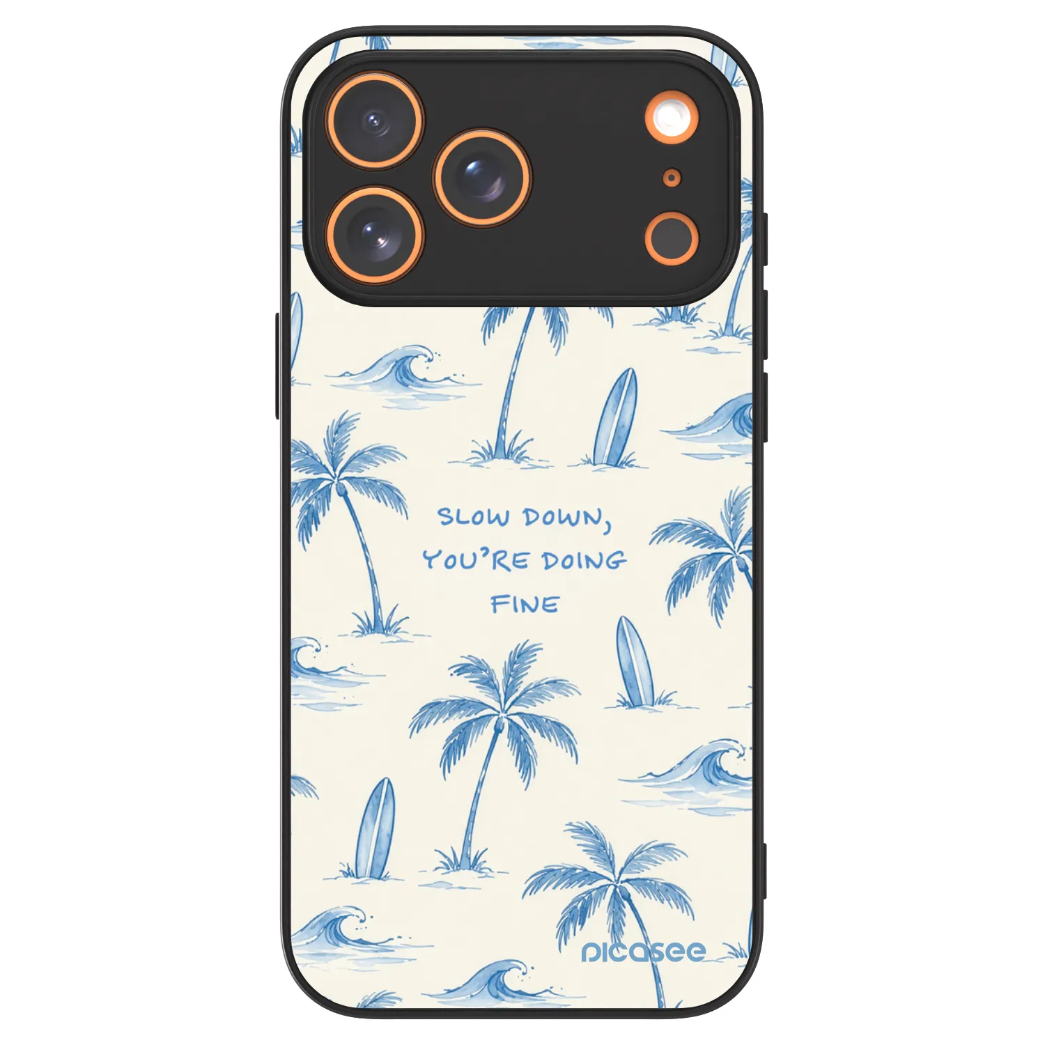 Picasee ULTIMATE CASE MagSafe za Apple iPhone 17 Pro Max - Slow Tide