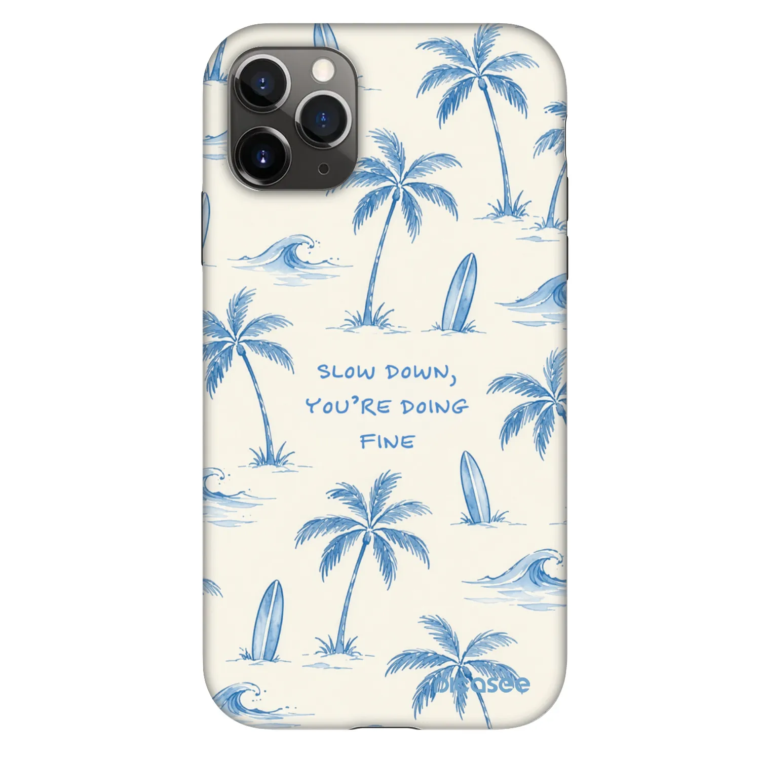 Picasee Fashion Case za Apple iPhone 11 Pro - Slow Tide