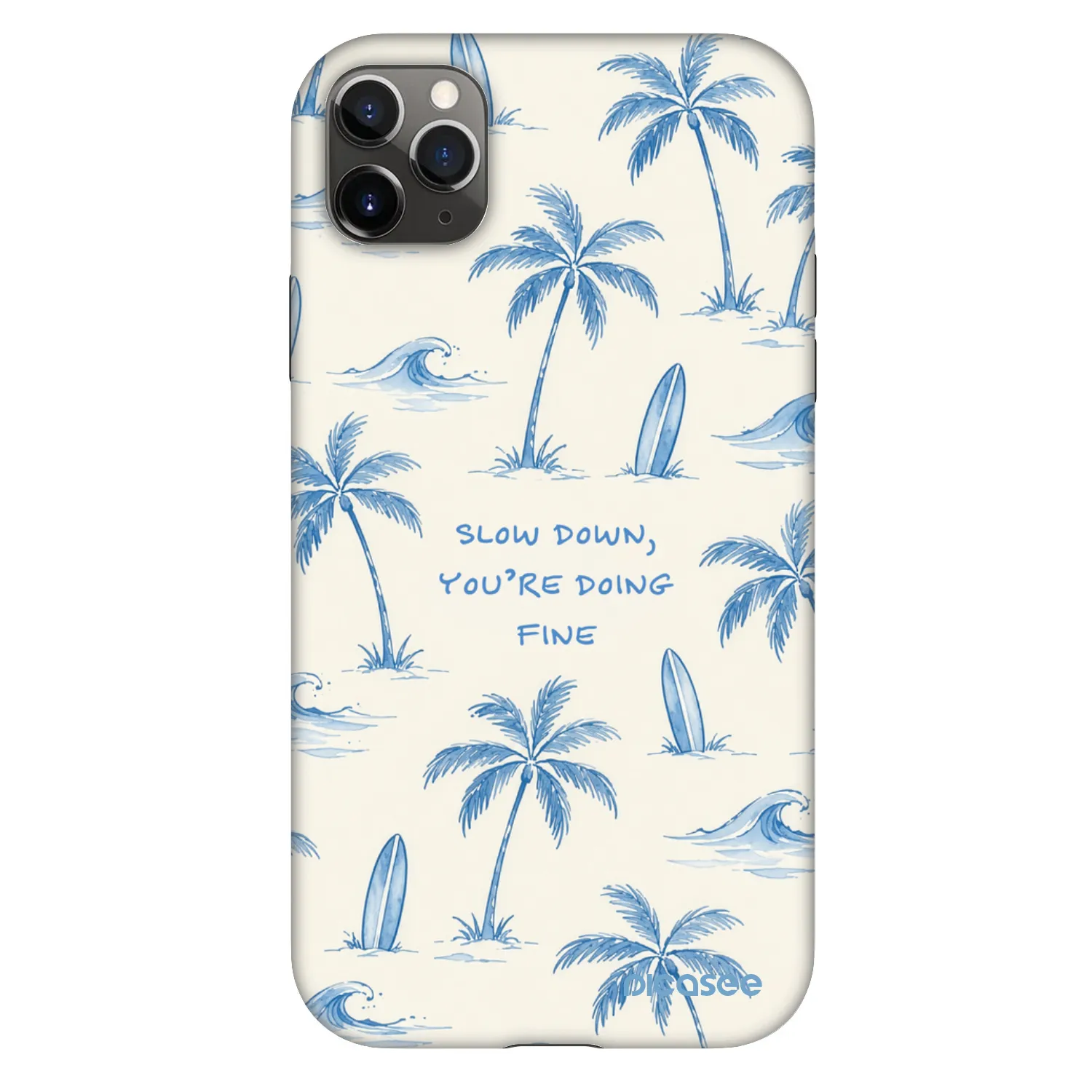 Picasee Fashion Case za Apple iPhone 11 Pro Max - Slow Tide
