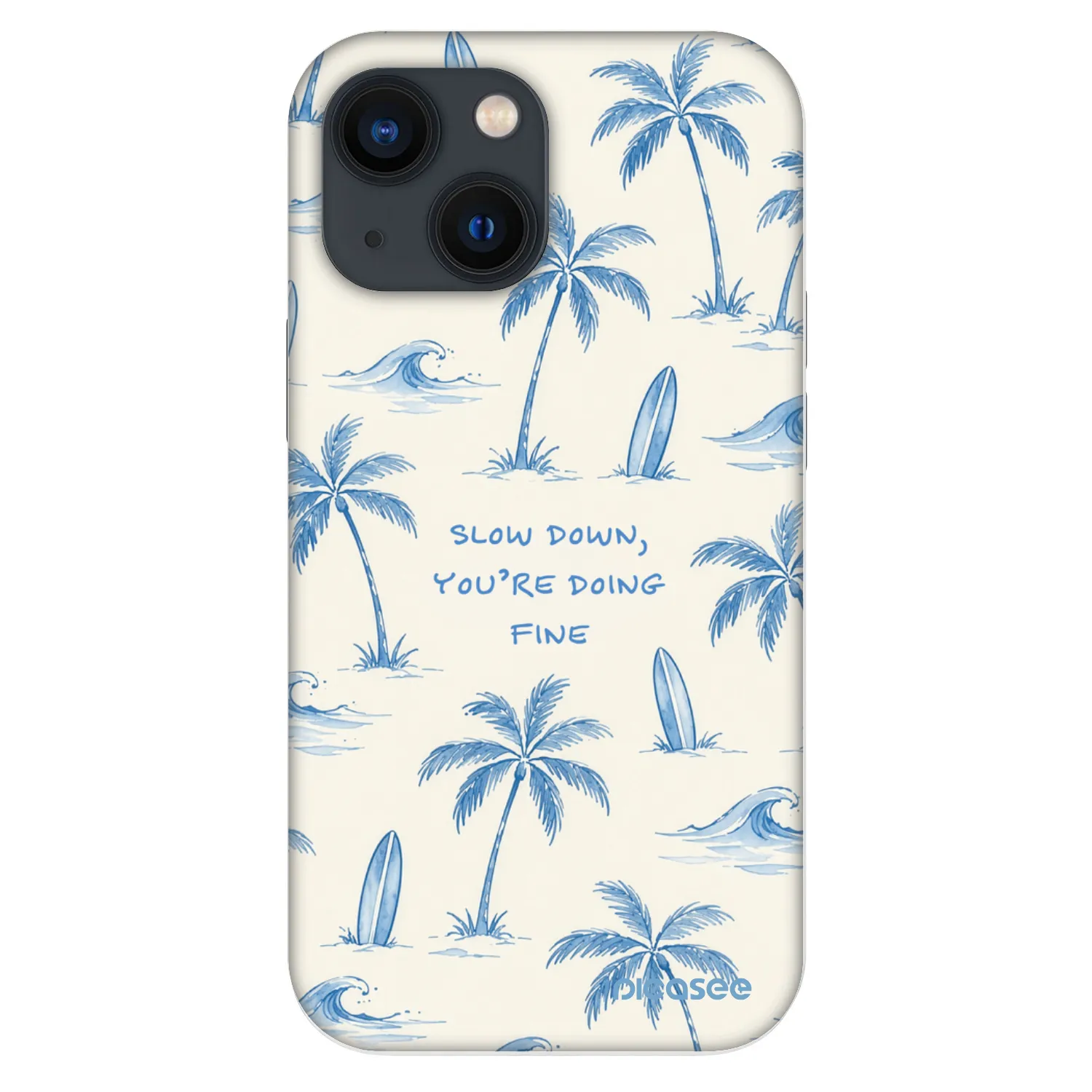 Picasee Fashion Case za Apple iPhone 13 mini - Slow Tide