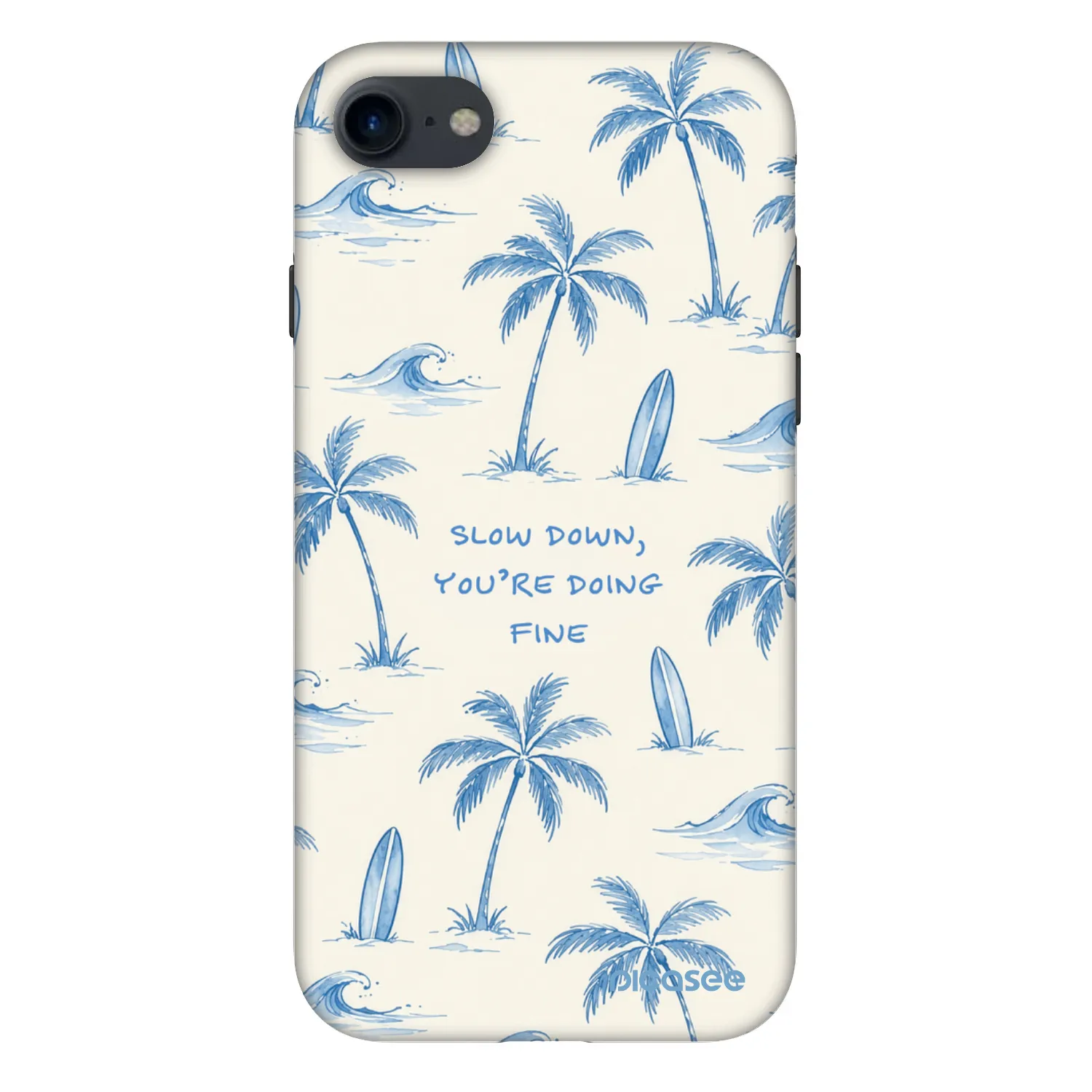 Picasee Fashion Case za Apple iPhone 8 - Slow Tide