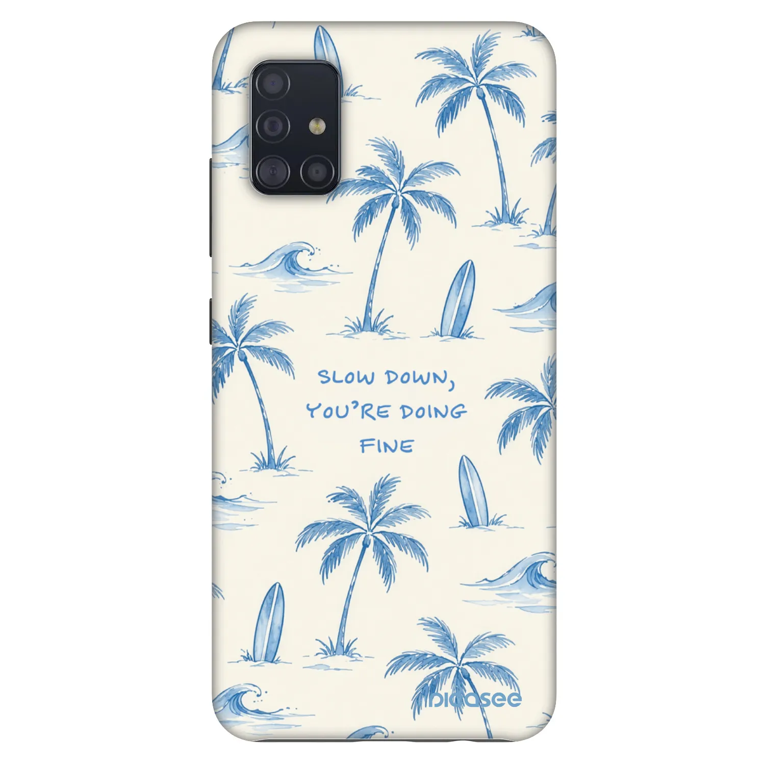 Picasee Fashion Case za Samsung Galaxy A51 A515F - Slow Tide